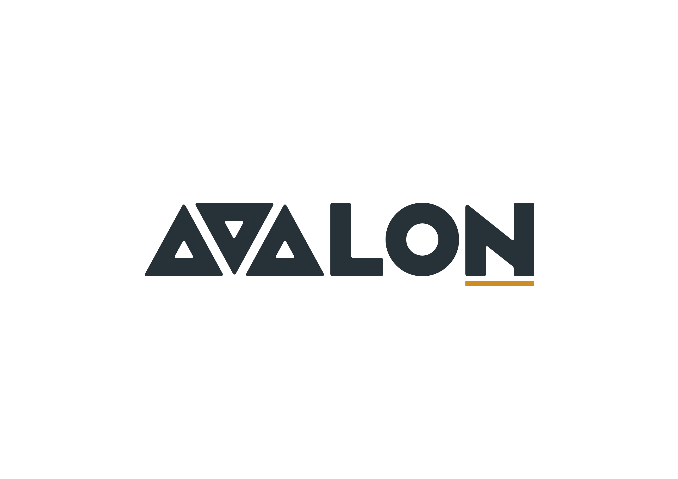 Avalon Consulting geometric wordmark logo