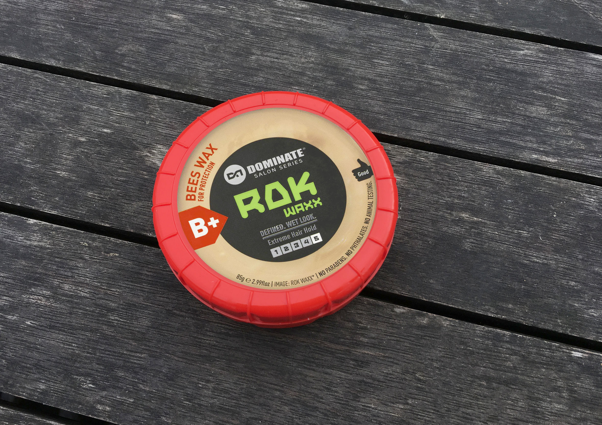 Hair product with circular design that inspired the SimpleTimer app concept