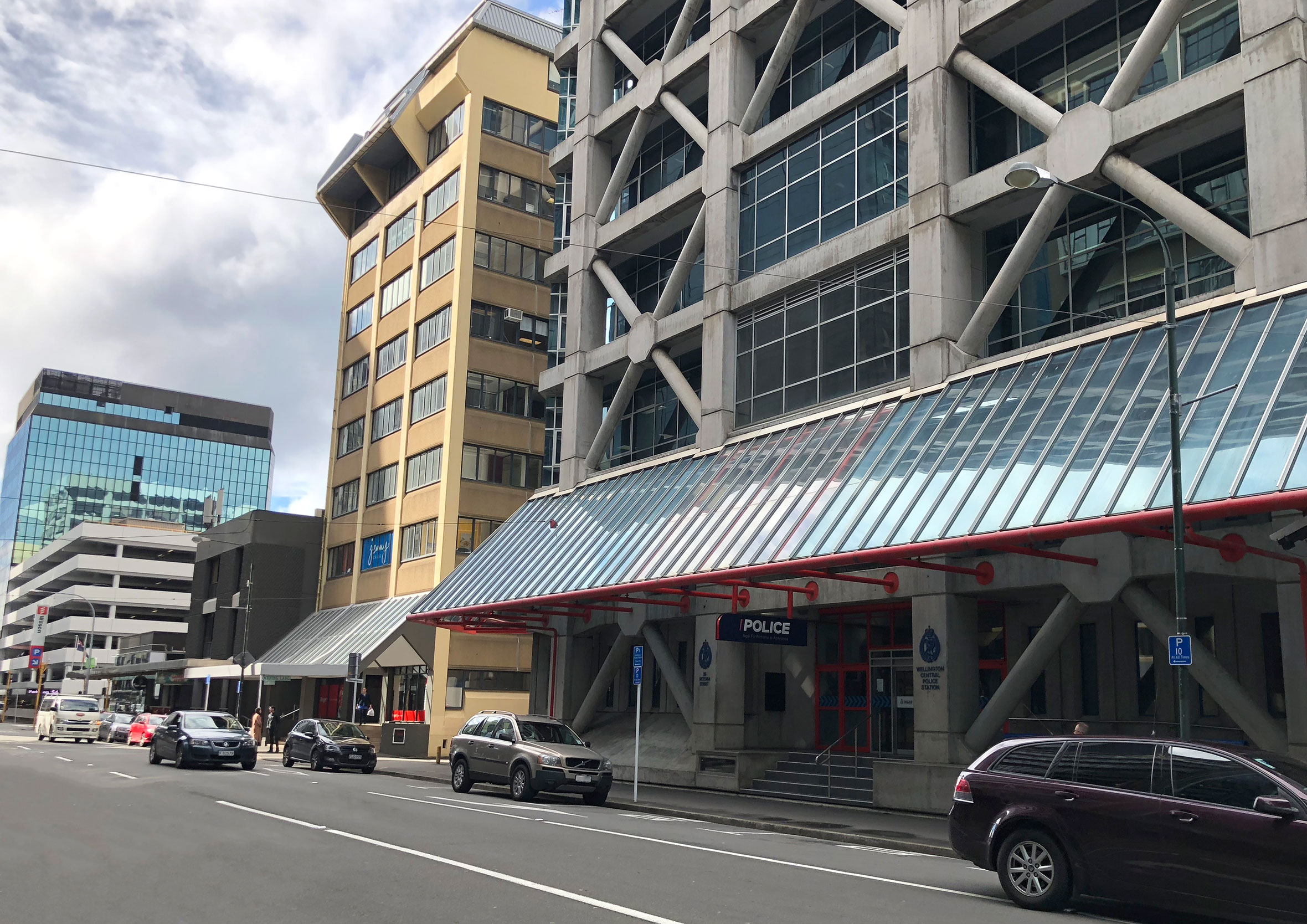 Wellington Central Police Station dispatch area