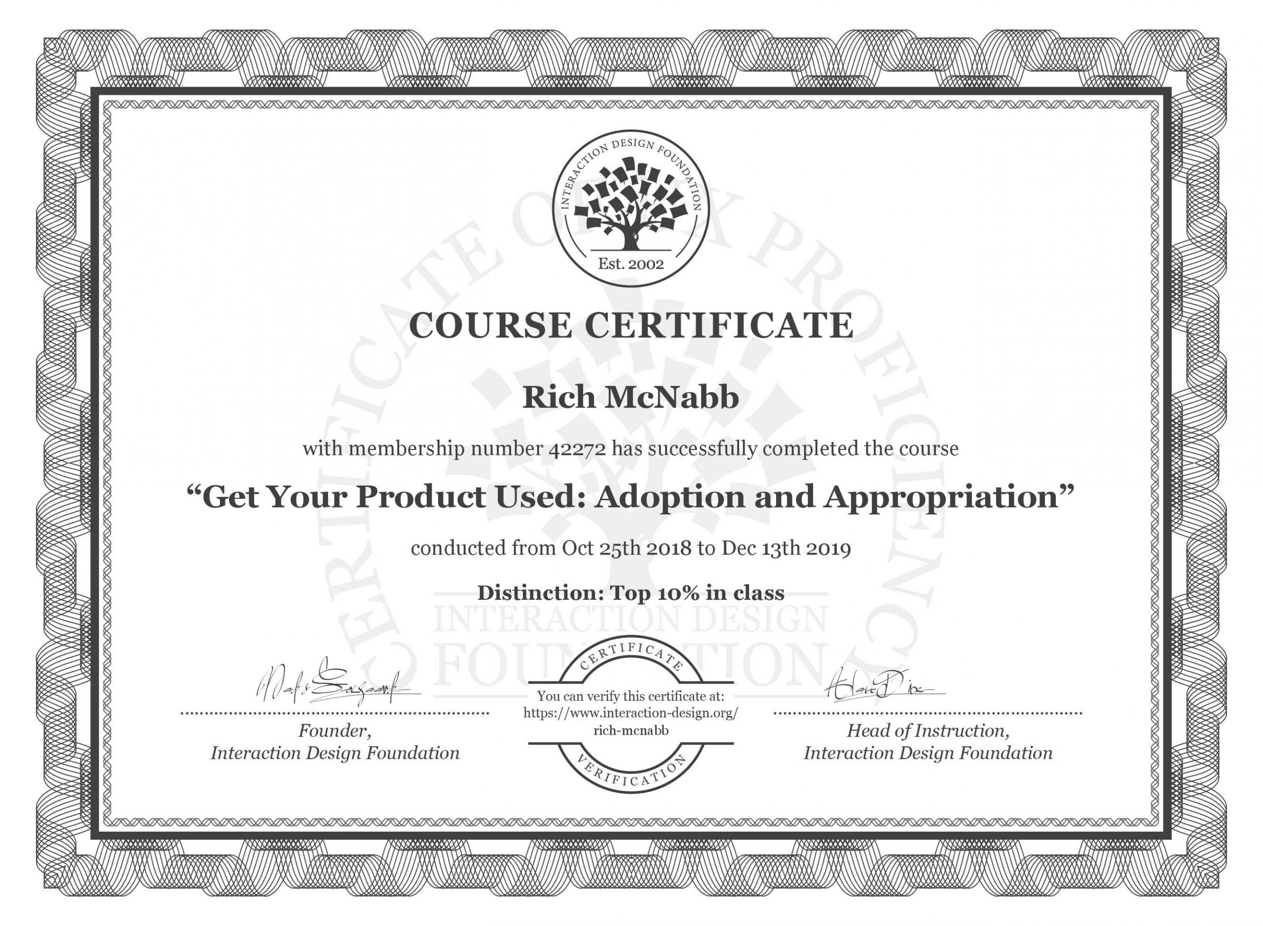Rich McNabb - Get Your Product Used Adoption and Appropriation
