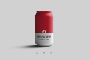 watered-down generic diet coal