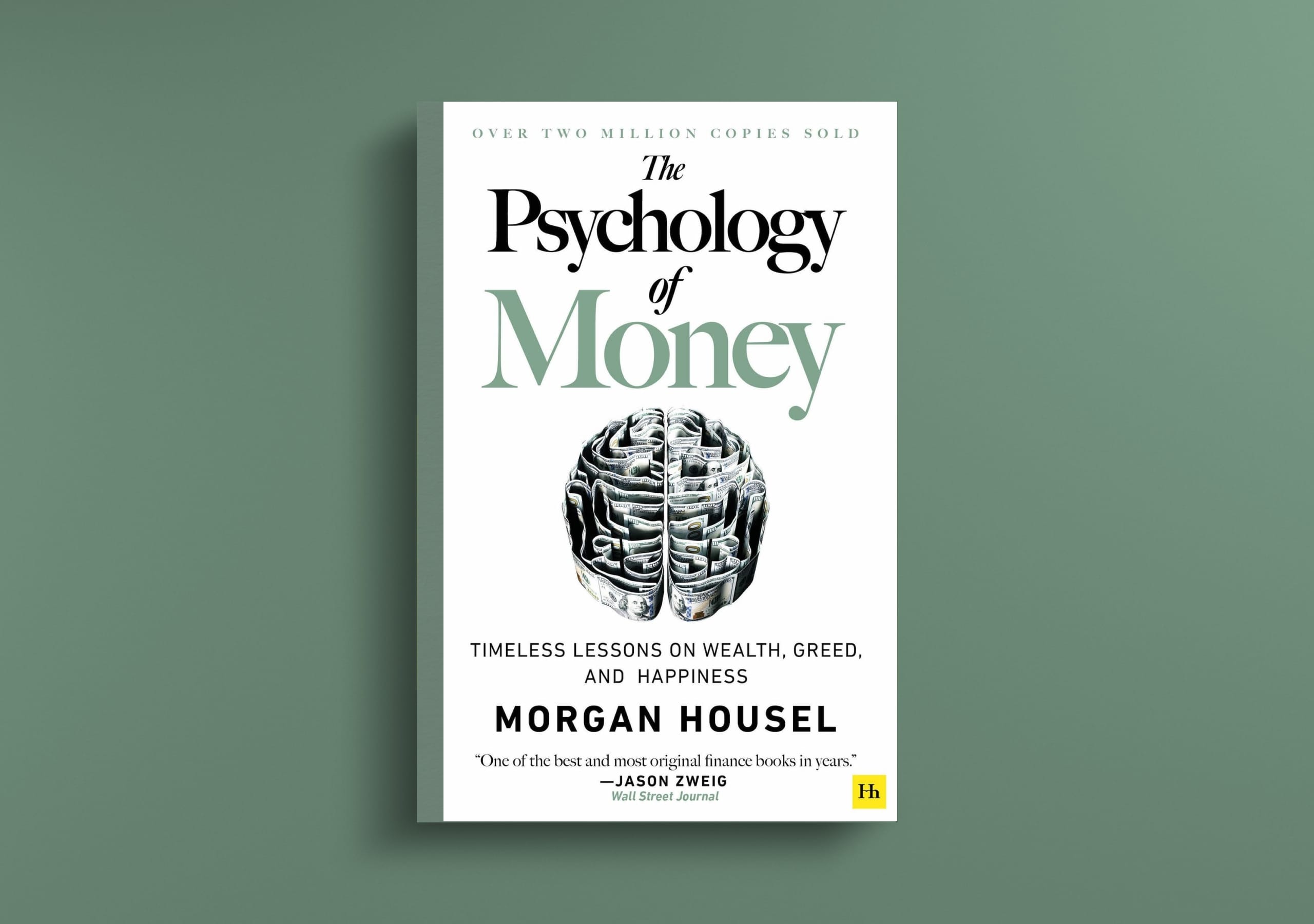 The psychology of money Morgan Housel book cover