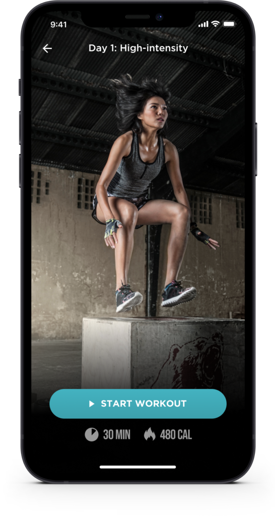 health and fitness app female
