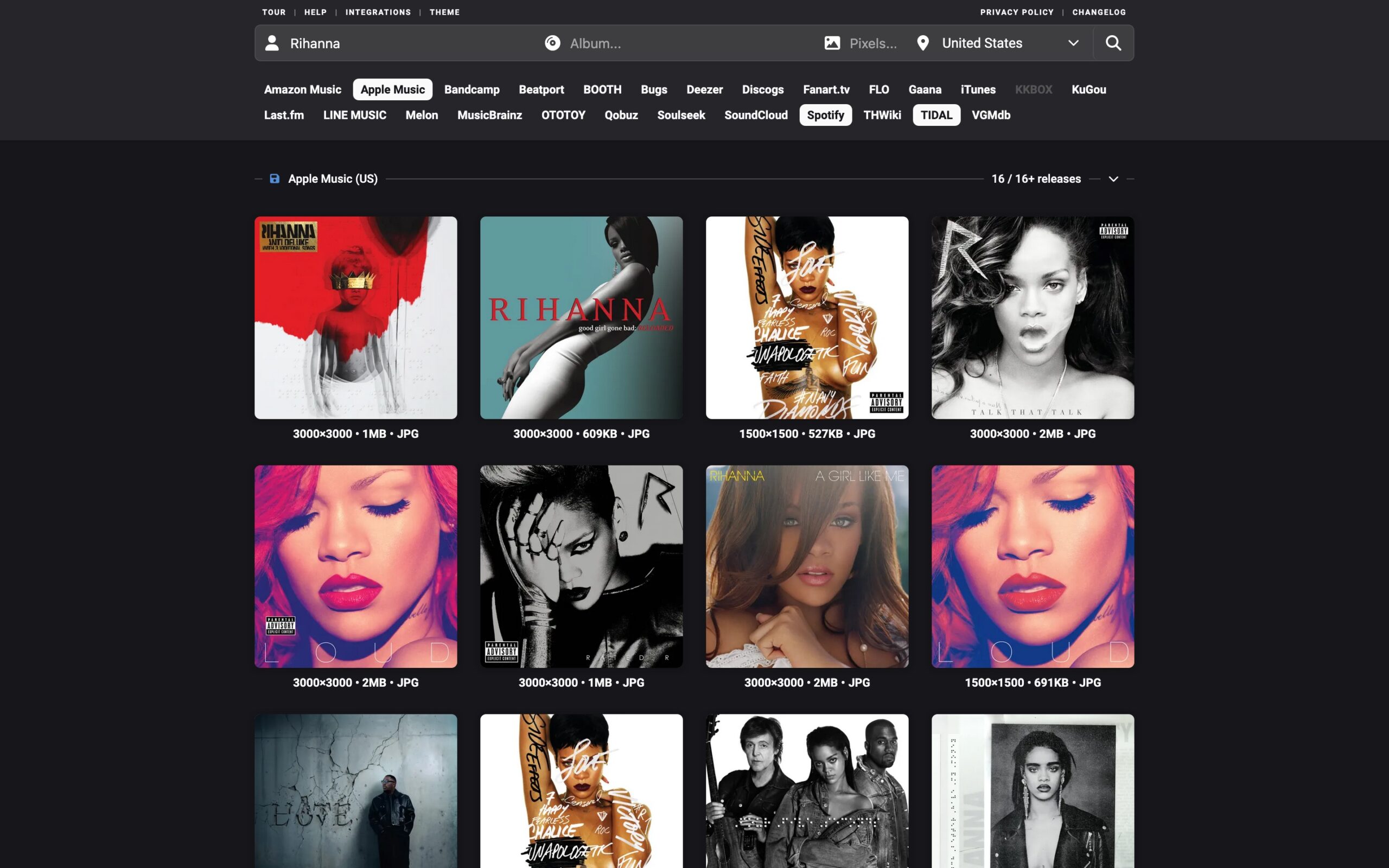 COV - Music Cover Search Engine