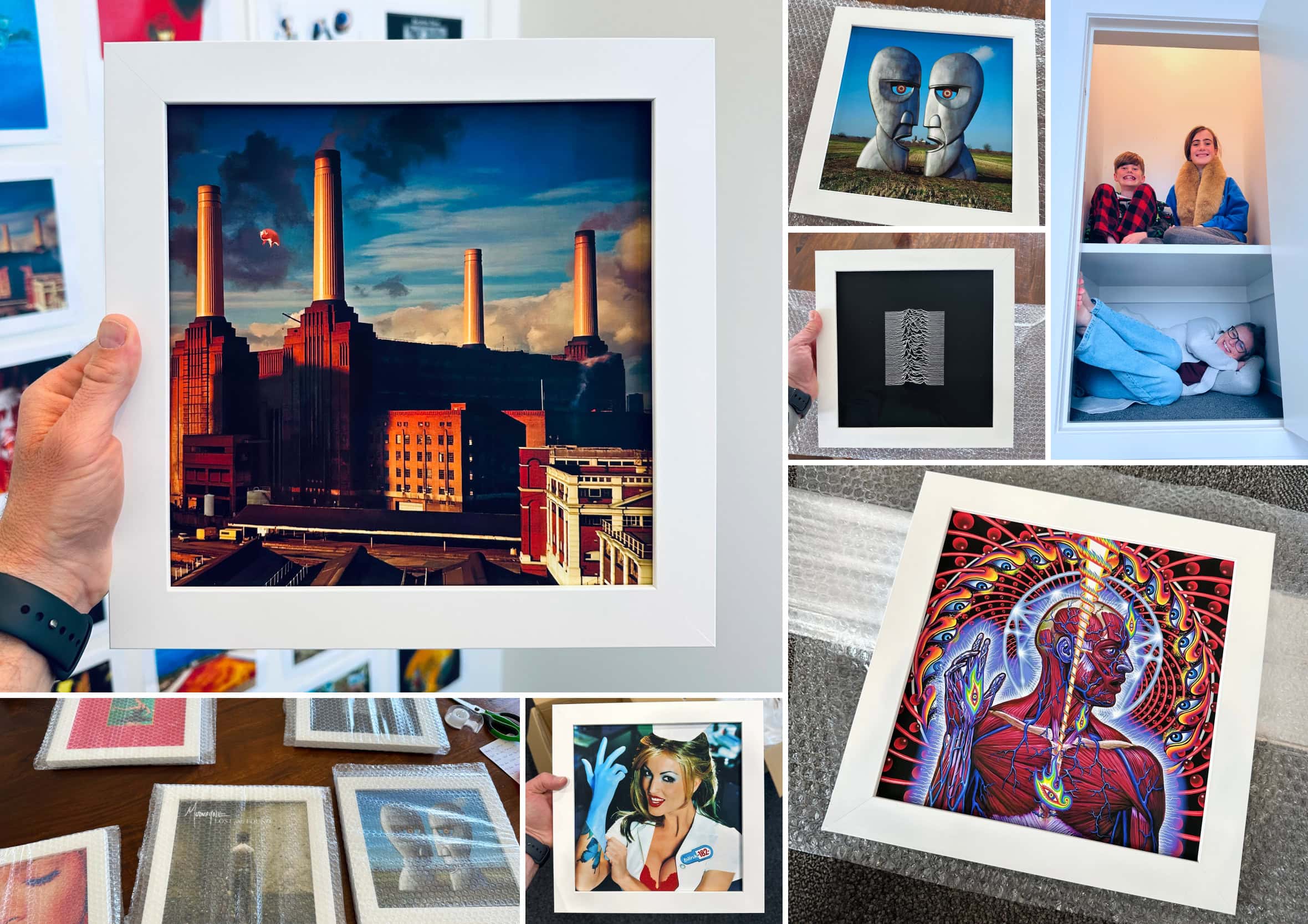 50 most interesting and iconic album artwork gallery wall project albums arriving