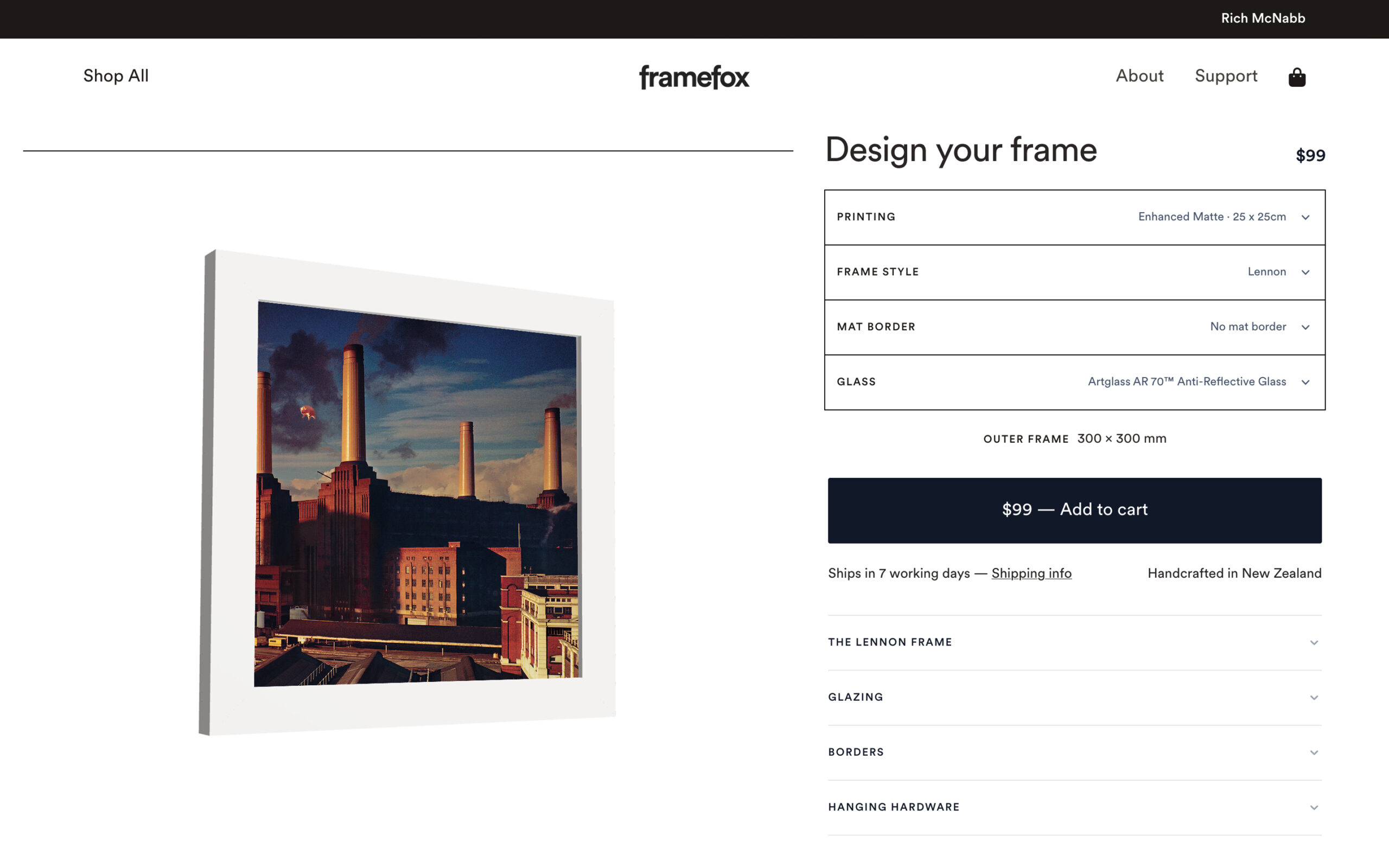Framefox - Custom Picture Framing Online