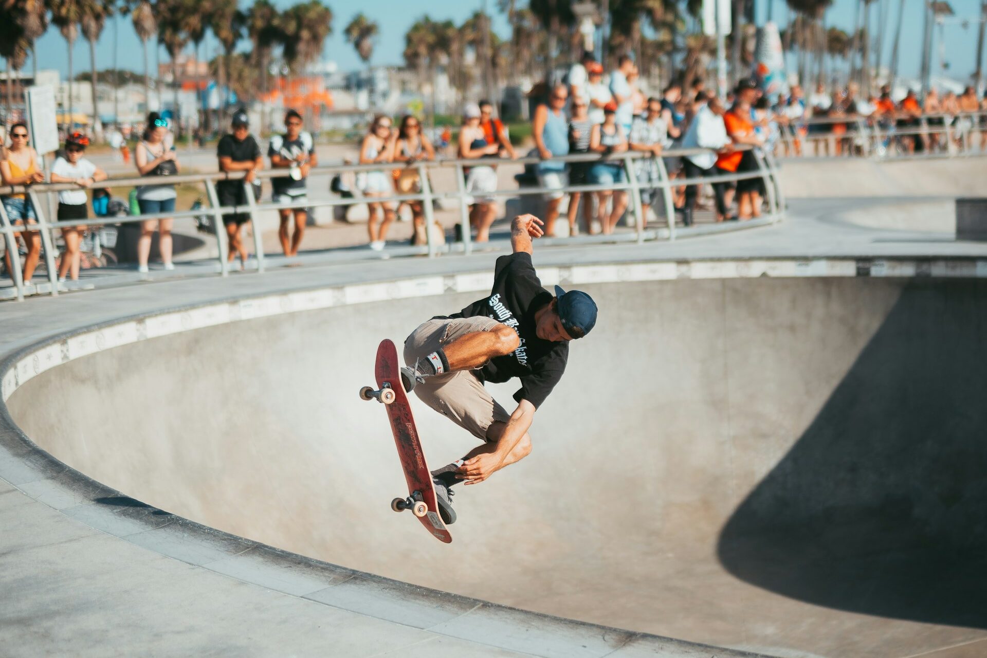Skateboarding